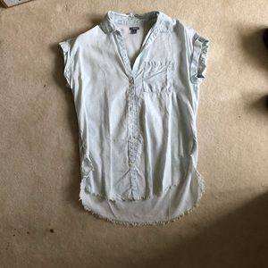 aerie button up top